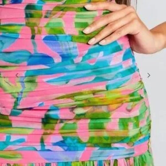 Retrofête Teryn Silk Maxi Dress - Picture 11 of 14